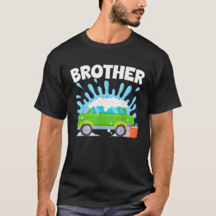 Camiseta Família de Aniversários de criança de Tema de Lava