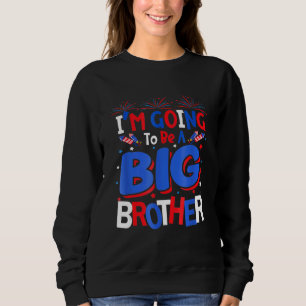 Camiseta Família de Anúncios de Gravidez Cute do Big Brothe