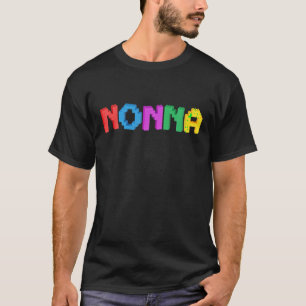 Camiseta Família de blocos componentes não-na Master Builde