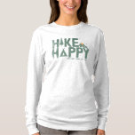 Camiseta Família de Caminhos Feliz do Camper Hiker, Persona<br><div class="desc">Elevem o seu estilo ao ar livre com as nossas camisas de caminhoneiro 'Hike Happy'! Projetadas para a alma aventureira, estas camisetas capturam a essência do aumento, acampamento e alpinismo. Abrace os picos, conquiste as montanhas, e expresse seu amor pelo excelente ao ar livre. O presente perfeito para o amante...</div>