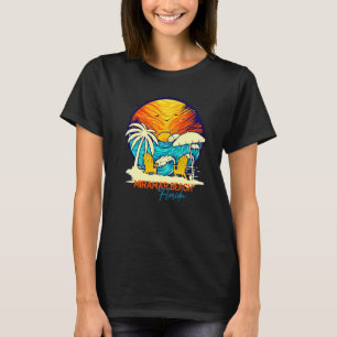 Camiseta Família de Casais de Vacinação Miramar Beach Sunse