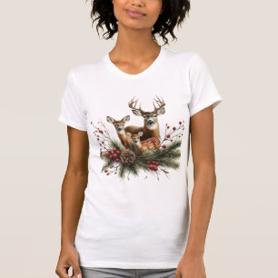 Camiseta Família de Cervos 