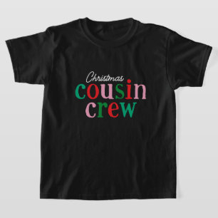 Camiseta Família de Combinação de Tripulação do Primo de Na