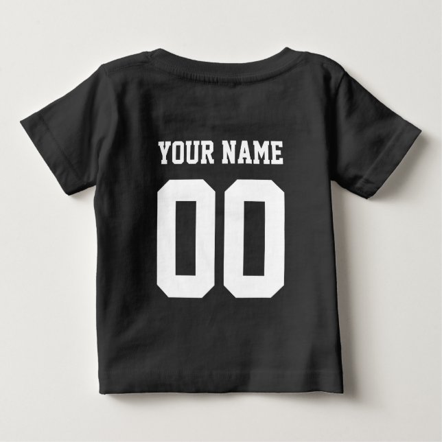 Camiseta Família de Combinação de Tripulação Personalizada (Verso)