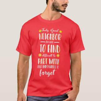 Camiseta Família de Comemoração de Amigos Vizinhos