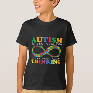 Camiseta Família de Consciência Autismo Não é Autismo de Do