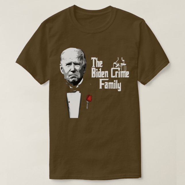 Camiseta família de crimes (Frente do Design)