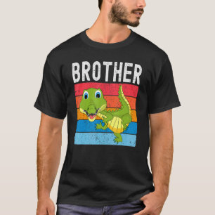 Camiseta Família de crocodilos do Irmão Gator Alligator