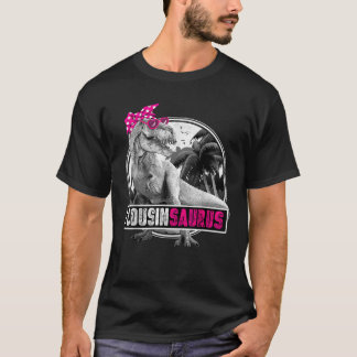 Camiseta Família de Dinossauros Dinossauros  Mulheres Fãs d