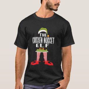 Camiseta Família de Elfo de Nugget de Frango Correspondênci