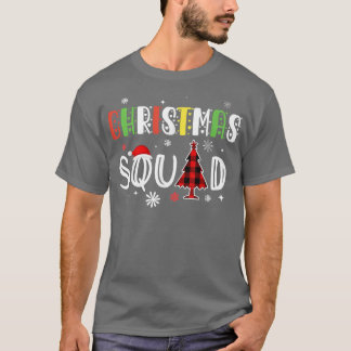 Camiseta Família de Esquadrão de Natal Correspondente a Pij