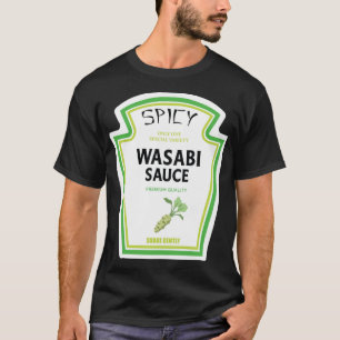 Camiseta Família de Fantasia de Molho Wasabi Halloween 2023