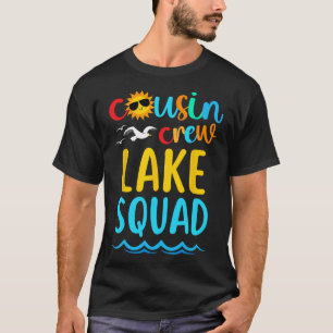 Camiseta Família de Férias de Verão 2025 Cousin Crew Lake S