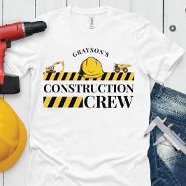 Camiseta Família de Festas de aniversário de Garoto de Cons