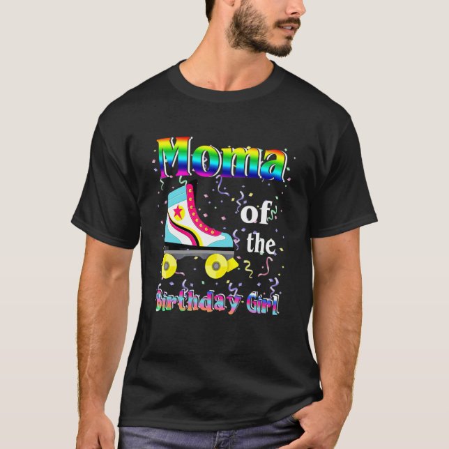 Camiseta Família de Festas de Correspondência de Aniversári (Frente)