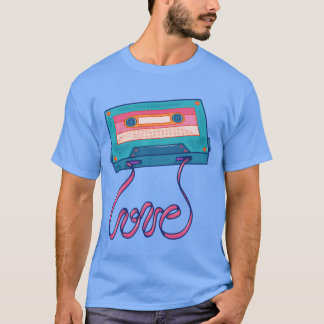 Camiseta Família de fitas de música