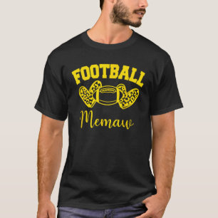 Camiseta Família de Futebol Americano Memaw Correspondente