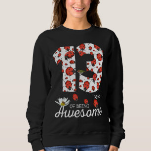Camiseta Família de Garotas de Aniversário de 13 Anos Incrí