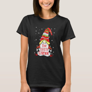 Camiseta Família de Gnome Falador Natal Correspondente    