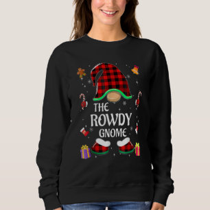 Camiseta Família de Gnome Turbulento de Pijama de Natal Com