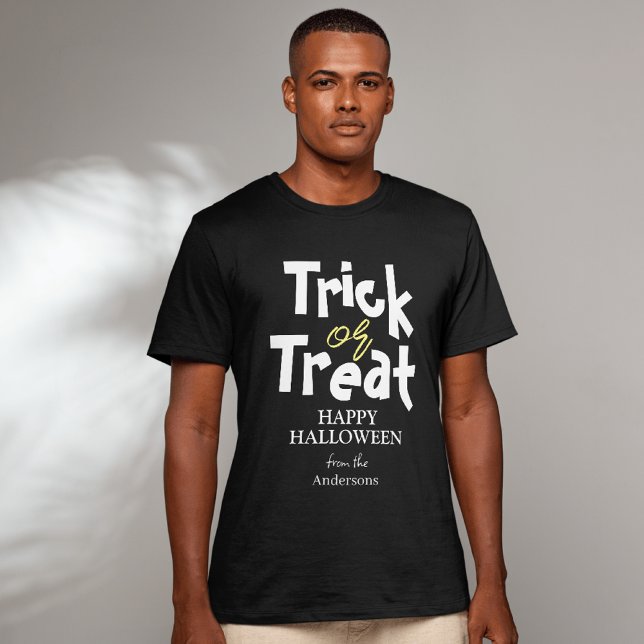 Camiseta Família de Halloween de abóbora mimada (Criador carregado)