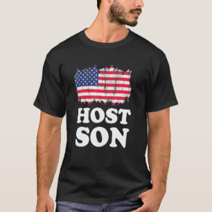 Camiseta Família de hosts estrangeiros de estudantes do Exc