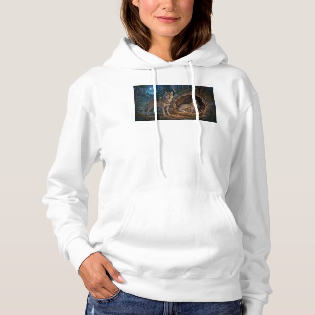 Camiseta Família de Lobos   (Frente)