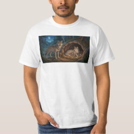 Camiseta Família de Lobos