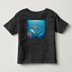 Camiseta Família de Lontra Fofa Baleia Ônibus Aventura Suba