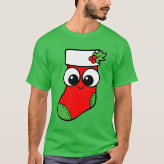 Camiseta Família de Meias de Natal