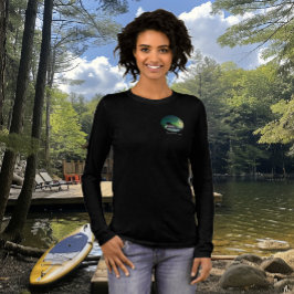Camiseta Família de mergulhões no lago Butterfield
