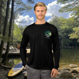 Camiseta Família de mergulhões no lago Butterfield
