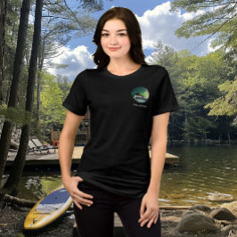 Camiseta Família de mergulhões no lago Butterfield