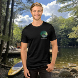 Camiseta Família de mergulhões no lago Butterfield