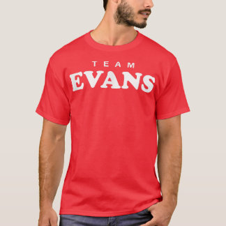 Camiseta Família de noivos personalizados do sobrenome do T