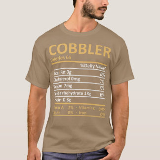Camiseta Família de Nutrição Cobbler Correspondente à Ação 