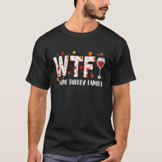 Camiseta família de perus do vinho wtf Long Sleeve T Shirt