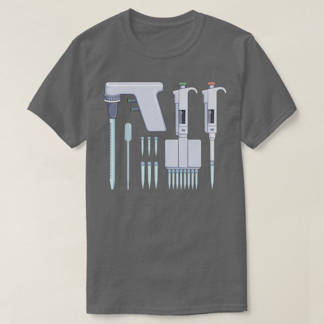 Camiseta Família de Pipetas SMAR (Frente do Design)