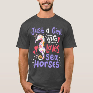 Camiseta Família de Pistas de Cavalos do Mar