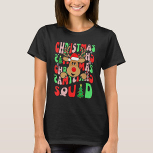 Camiseta família de renas de esquadrão de natal 2022, equip