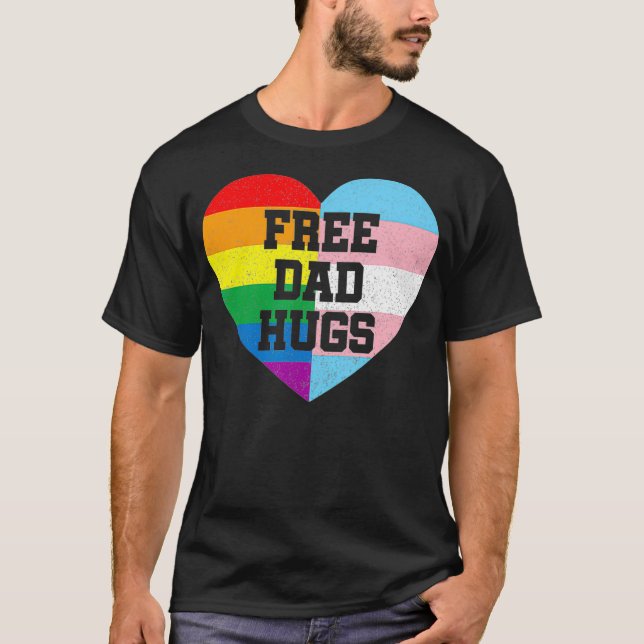 Camiseta Família de Sinalizadores LGBT do Orgulho LGBT do A (Frente)