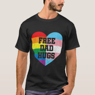 Camiseta Família de Sinalizadores LGBT do Orgulho LGBT do A