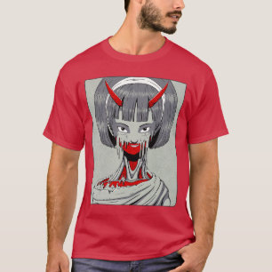Camiseta Família de terror anime assustador