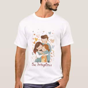 Camiseta Família de Três