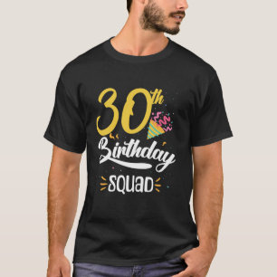 Camiseta Família de Tripulantes de Aniversário de 30 Anos d