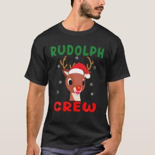 Camiseta Família De Tripulantes De Natal Que Correspondem A