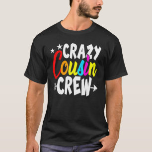 Camiseta Família De Tripulantes Loucos Que Correspondem À I