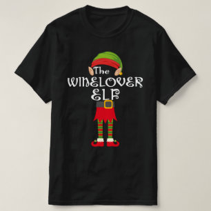 Camiseta família de vencedores de elfos combinando o Natal