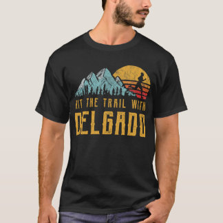Camiseta Família DELGADO em execução - Acerta a trilha com 