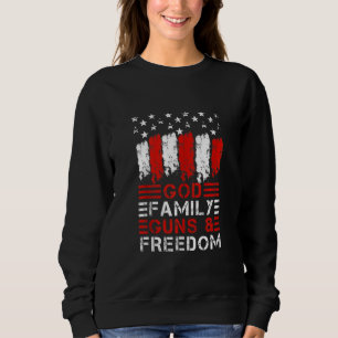 Camiseta Família Deus Armas e Liberdade Pro Armas segundo d